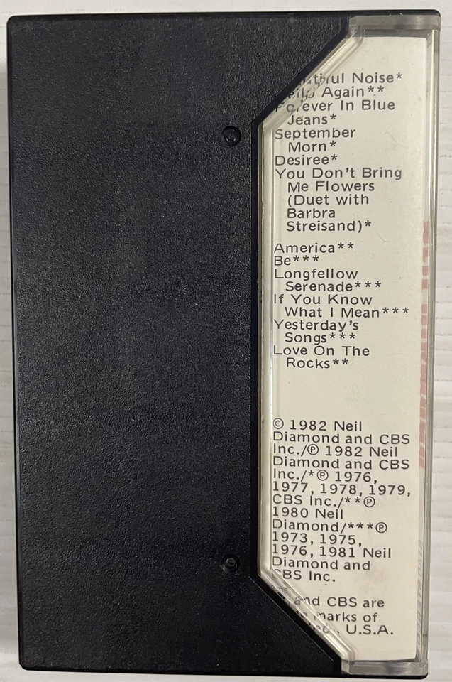 Neil Diamond 12 Greatest Hits Volume II Cassette Tape PC 7776 CBS Records 1982 - Image 2 of 4