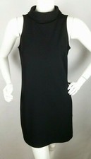 BANANA REPUBLIC Dress Sz Small Black Sleeveless Mini