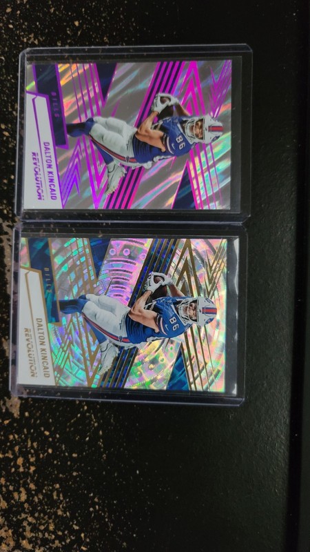 Buffalo Bills Tight End Dalton Kincaid NFL  Football Card Lot