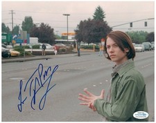 Lou Taylor Pucci Signed Autographed 8x10 Photo ACOA