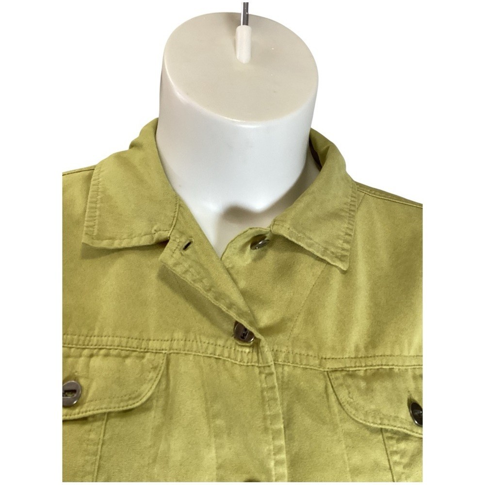 Chico's Olive Shacket - image 3