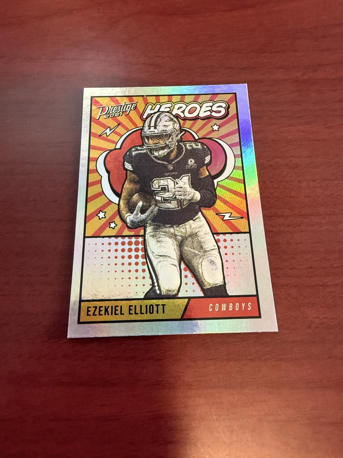 2021 Panini Prestige Heroes #H-13 Ezekiel Elliott