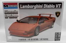 Lamborghini Diablo Vt 124 Scale Monogram Model Kit Classic Cruiser Level 4 New
