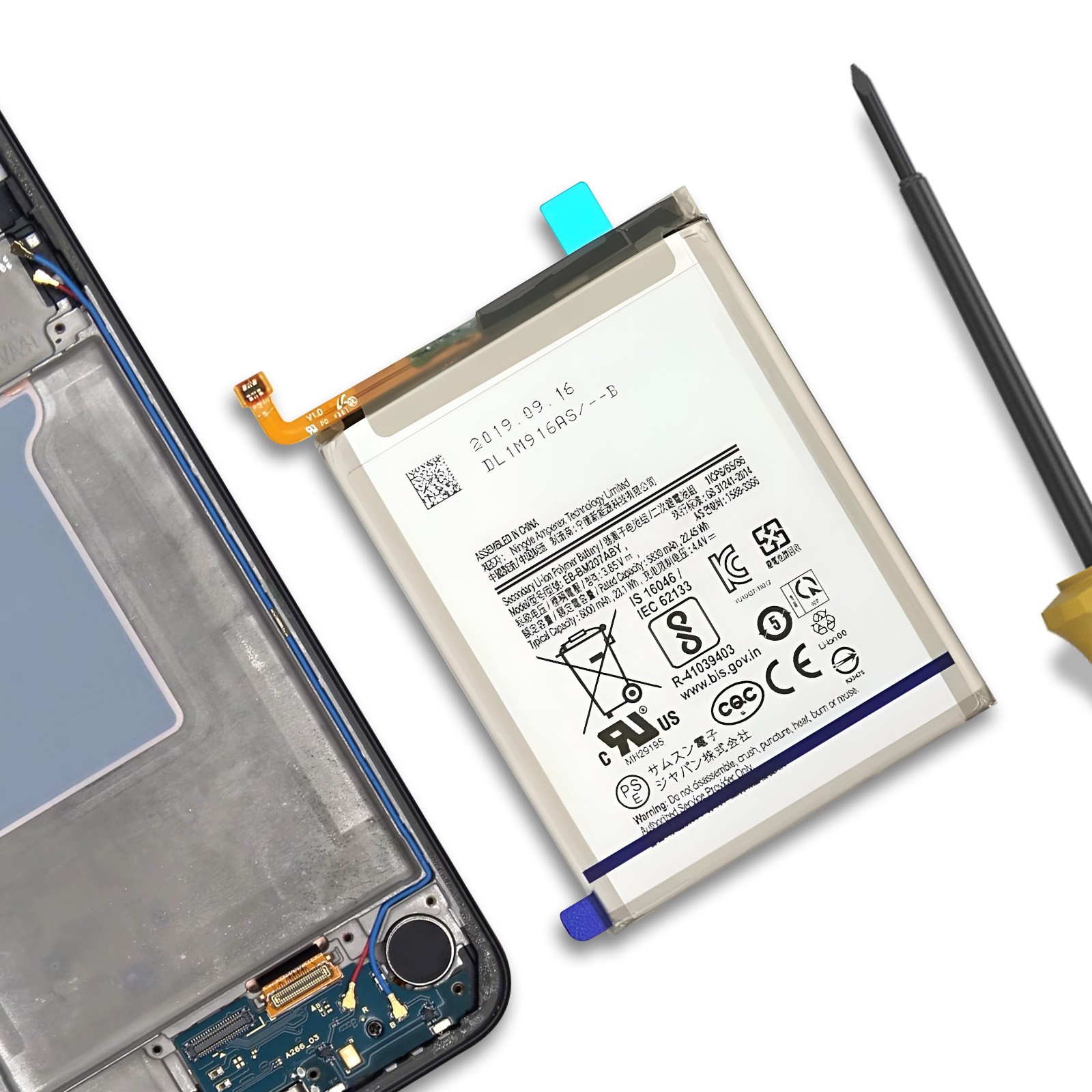 Batterie pour Galaxy A26 idéal pour remplacer un composant usé 5000mAh - 3