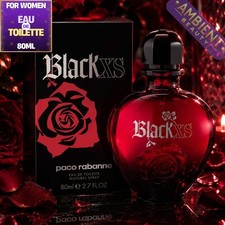 PACO RABANNE Black XS EDT 80ml Women Cranberry Cacao Vanilla Sweet Perfume