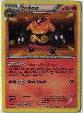 Emboar #20/114 Holo Rare Black & White HP Pokemon TCG