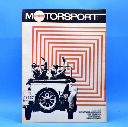 DDR Illustrierter Motorsport IMS 4 1971 Ford GT 70 Matra Simca Balaton WM V