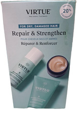 Virtue Repair  Strengthen Set for Dry Damaged Hair - Shampoo, Conditioner, Mask
