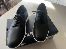 New Dockers Mens Fontera-24 Black Synthetic Leather Casual/Dress Size 9.5 NIB