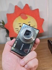 Sony Cyber-shot DSC-W370 14.1MP Digital Camera 7x Wide Angle Zoom Silver English