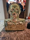 NICE C-3PO Gold Action Figure Storage Case Star Wars 1983 Kenner W Insert - Tabs