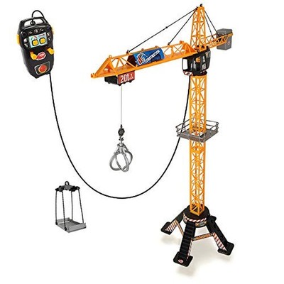 DICKIE TOYS Mighty Construction Crane with Remote Control, 48'' inches and 350...