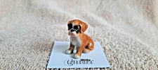 LITTLE CRITTERZ Dog Boxer Puppy "Buddy" Miniature Figurine New FREE SHIP LC806