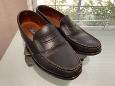 Cole Haan - Penny Loafers -Made In Maine USA Shoes- Rich Brown Leather US 10M