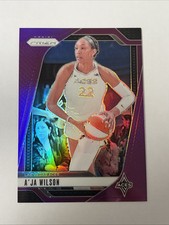 2024 Panini Prizm WNBA A'Ja Wilson Purple #134/149 SP Aces MVP🔥🔥📈