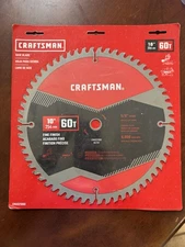 Craftsman CMAS210602 10" 60T Fine Finish Carbide Miter/Table Saw Blade 1 Pack