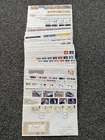Job Lot of 48 UK GB First Day Covers & Covers FDC's 1981 - 1990 Lot #M40