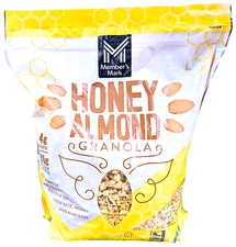 Member's Mark Honey Almond Granola 32 Oz EXP 04/2026