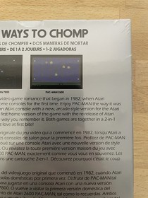 ATARI 7800 PAC MAN DOUBLE FEATURE Video Game - Atari 2600+ / 7800+ - NEW SEALED