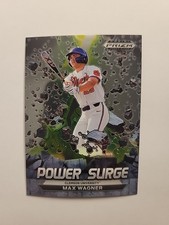 2022 Prizm Draft Picks Baseball Power Surge #PS-MW Max Wagner  Clemson Tigers G4