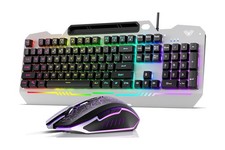 AULA Keyboard, T102 104 Keys Gaming Keyboard and Mouse Combo wi... FAST USA SHIP