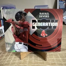 Topps Chrome Update Series Rafael Devers Boston Red Sox Generation Now GNC-17