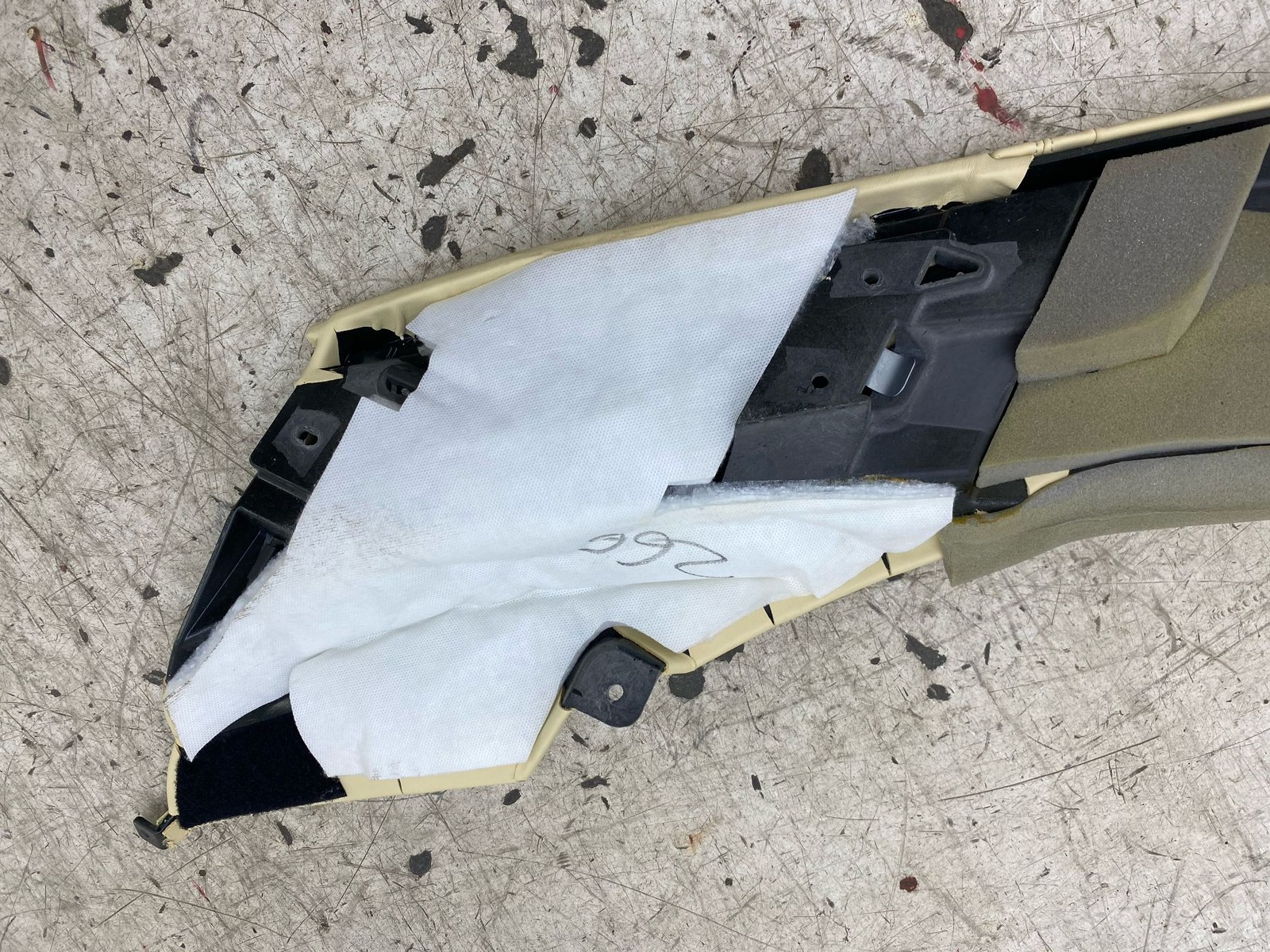 2010-2020 BENTLEY MULSANNE REAR RIGHT PASSENGER SIDE C PILLAR TRIM COVER PANEL
