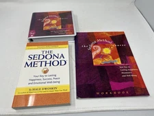 Hale Dwoskin - The Sedona Method Course, 2 paperbacks and Volume 1 & 2 13 cd set