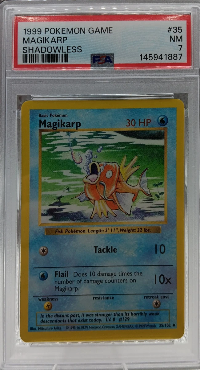 Pokémon TCG Professional Sports Authenticator (PSA) Base Set Grade