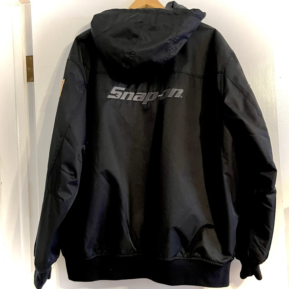 SNAP ON TOOLS Hooded Winter Jacket XL INSULATED COAT - Image 2 of 4
