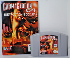 ebay® Auktion 178089194527 | 1999 * N64 * Carmageddon 64 * Nintendo * Modul mit Anleitung * keine OVP Thumbnail of ebay® auction 178089194527 | 1999 * N64 * Carmageddon 64 * Nintendo * Modul mit Anleitung * keine OVP