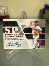 2008 SPx Young Star Signatures Gold Micah Owings #YSS-MO Auto