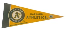 MLB Oakland Athletics Mini Pennant 4”x9” Baseball Flag Banner Lot#50