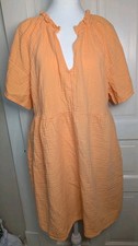 Old Navy Demi Swing Blossom Petal Gauze Mini Dress Women's XL Vacation 966