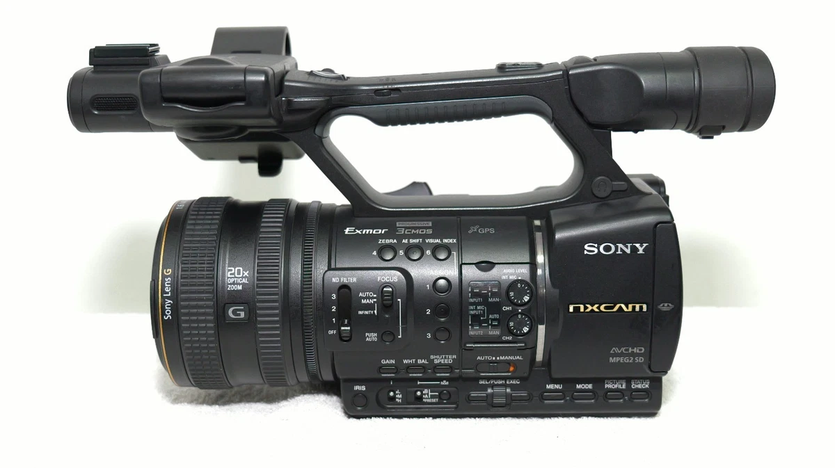 Sony NXCAM Flash Drive (SSD) Professional Camcorders | eBay