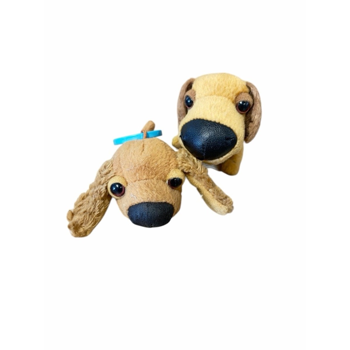2004 McDonald's Brown Plush Big Head The Dog Keychain Pair | eBay