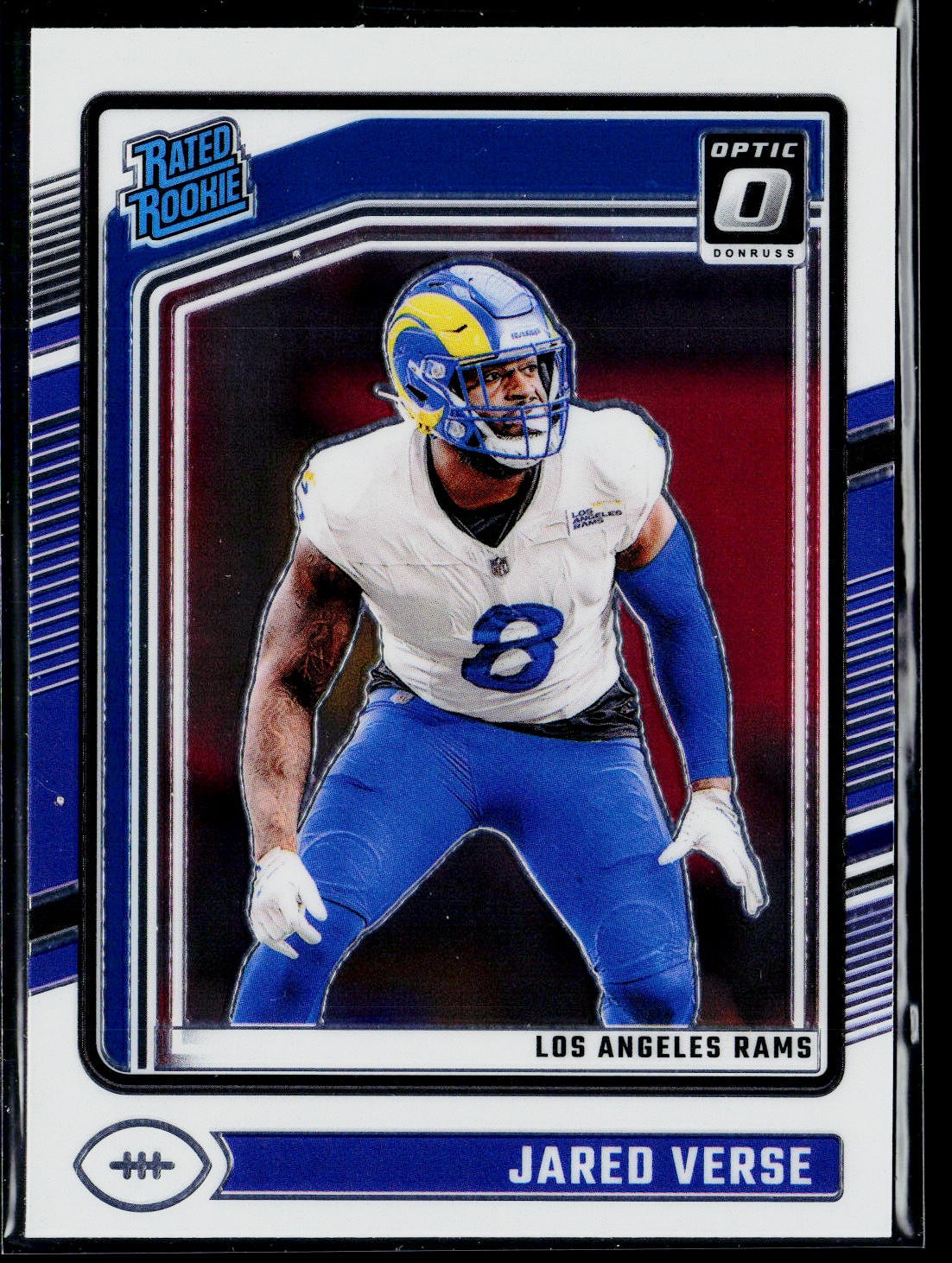 2024 Donruss Optic #242 Jared Verse Rookie Los Angeles Rams