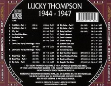 Lucky Thompson 1944  1947THE CHRONOLOGICAL CL...