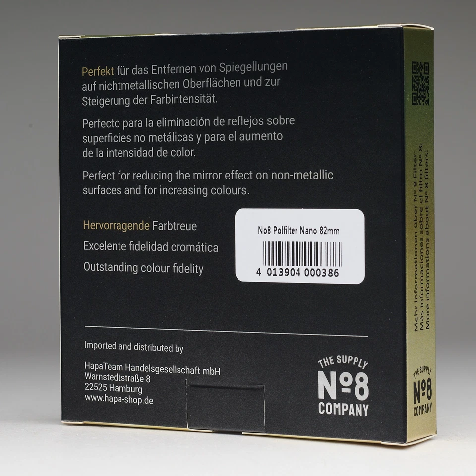 Circular Polfilter CIR-PL CPL Multicoated Nano-Vergütung 82 mm - Bild 2 von 2