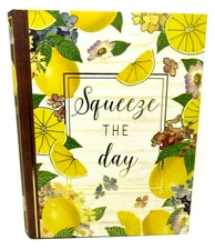 Pooch & Sweetheart Nesting Book Box Lemon Squeeze 81244 X-Large Punch Studio