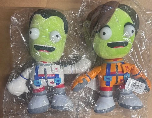 Kerbal Space Program Jebediah /Val Valentina  9" Plush Plushie Figures*Unopened