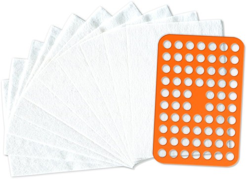 Сменные фильтры для мойки пластинок с глубокими канавками Vinyl Styl DC-522 10 Pk с Scre