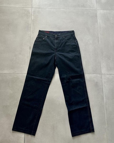 Men Bogner Jeans Black Cotton 32 / M / 46