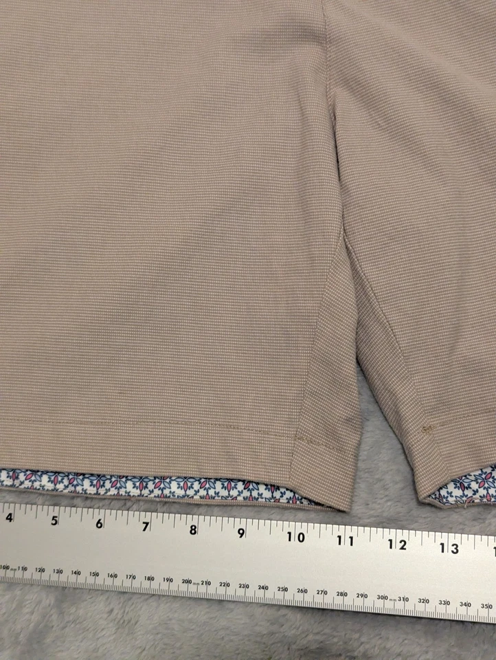 Pantalones Cortos Tailorbyrd Para Hombre 40 Tostados Informales Negocios Informales Foto 4 de 4