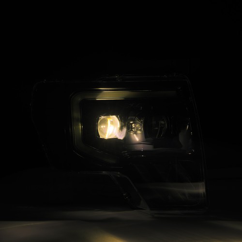 Black MKII PRO-Series Halogen Projector Headlights Fit 2009-2014 Ford F150 - Picture 7 of 9