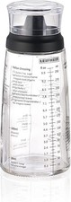 Leifheit Salad Dressing Shaker, 7.5 x x 20.5 cm, Black/Transparent 
