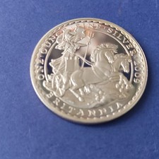 Boxed 2009 UK Britannia 1oz Silver Proof £2 Coin The Royal Mint COA
