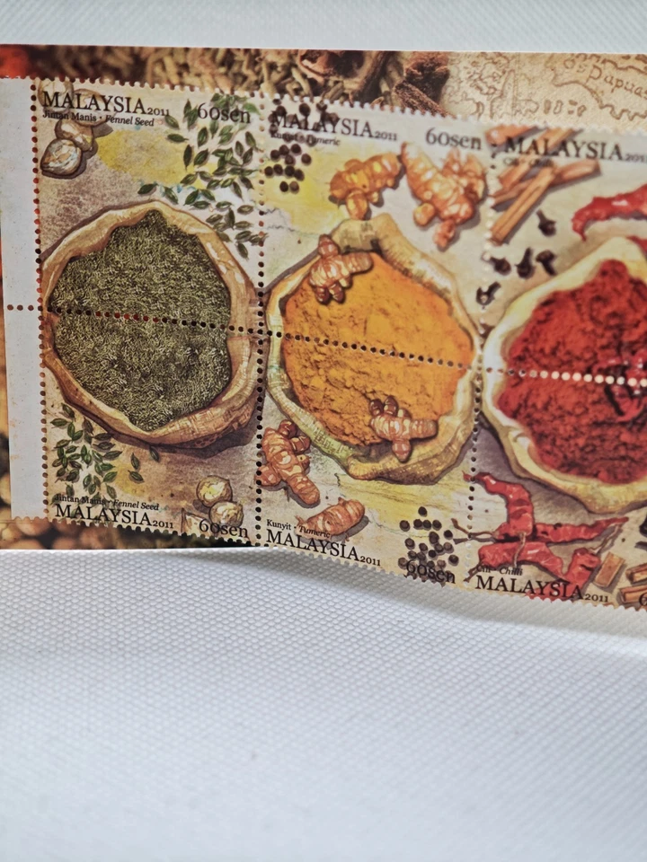 *FREE SHIP Spices Malaysia 2011 Plant Flower Food (booklet) MNH - Image 4 of 4