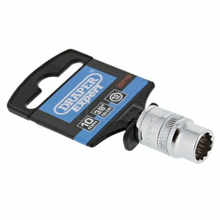 DRAPER TOOLS Draper Expert 3/8" Square Drive 12 Point 10 Socket - 32770