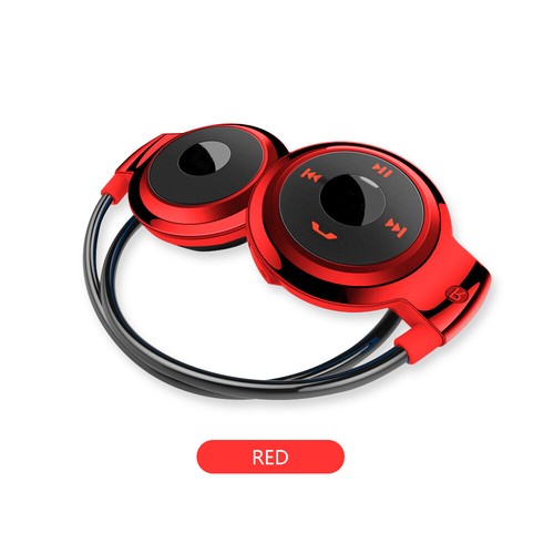 Bluetooth Over-Ear Neckband Wireless Stereo Headphones Mic Handsfree Earphone - Picture 23 of 26